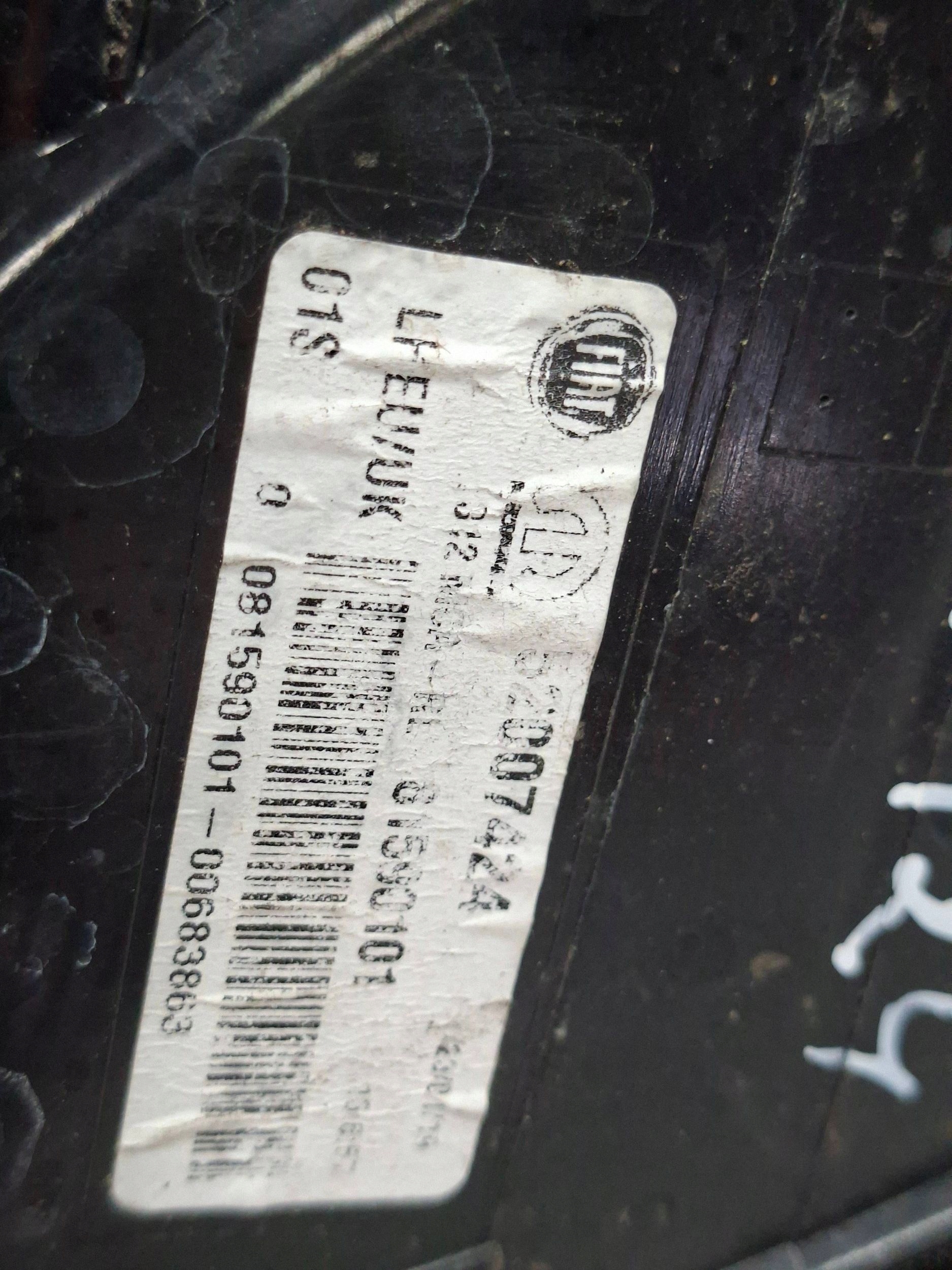 light rear left 52007424 FIAT 500 LIFT 2015