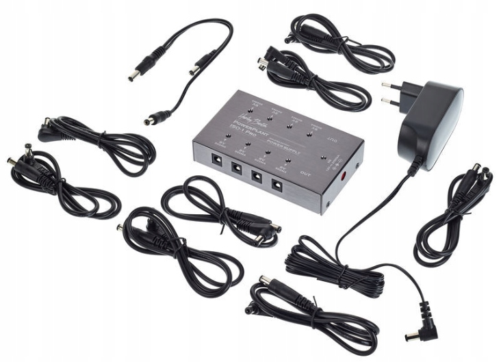 Napájecí zdroj pro 8 kytarových efektů 9V Harley Benton PowerPlant ISO-1 Pro