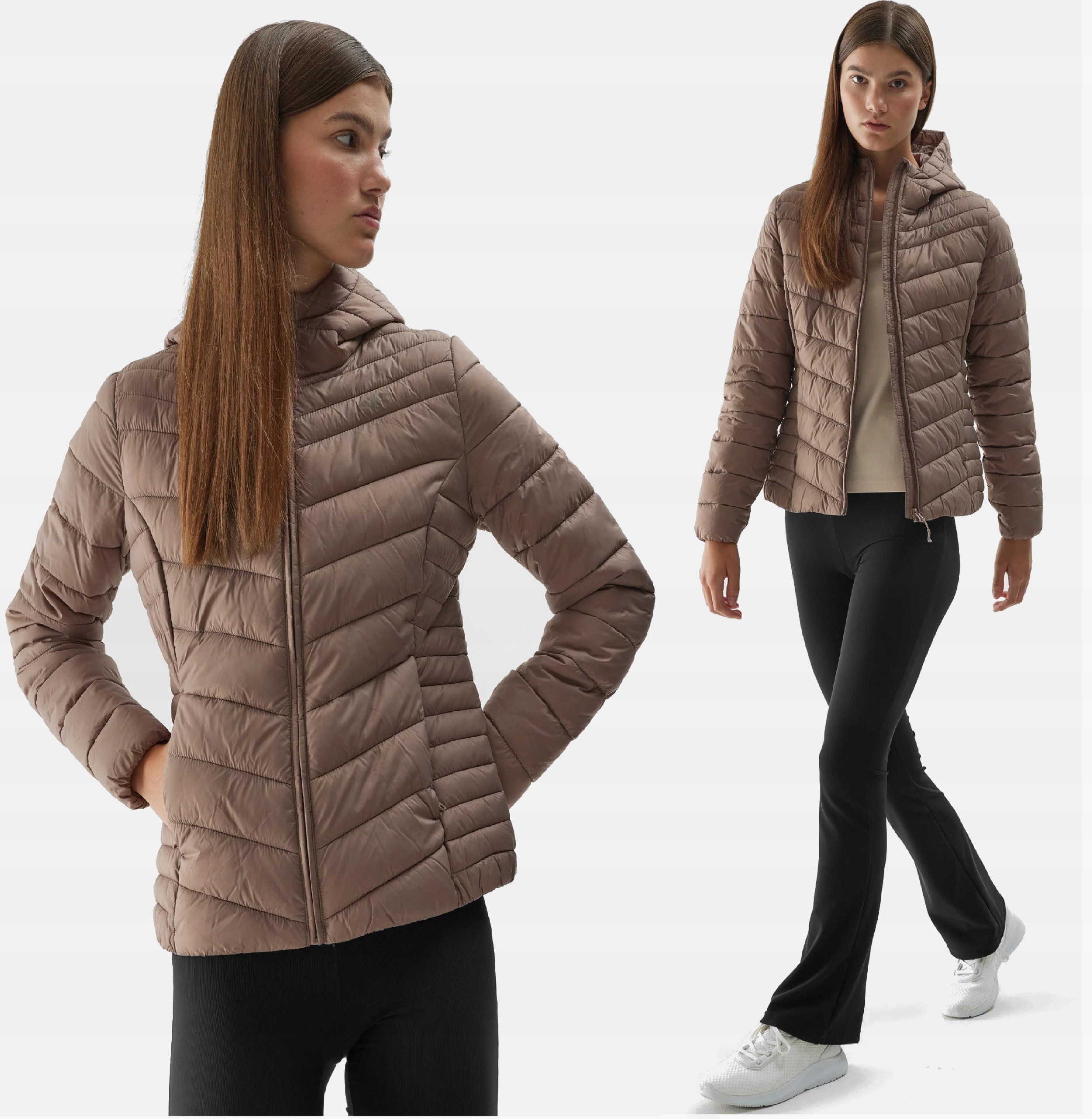 4F Dámská Prošívaná Přechodová Péřová Bunda