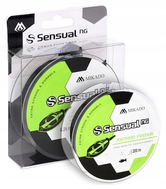 

Żyłka Mikado Sensual Ng Method Feeder 300 m 0,24