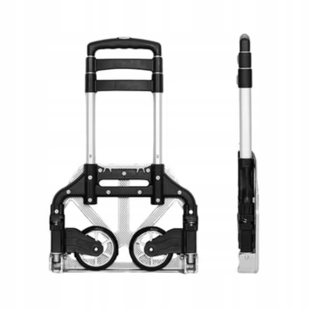 Lehký Skládací Hliníkový Vozík pro Přepravu Nákladů do 70 kg