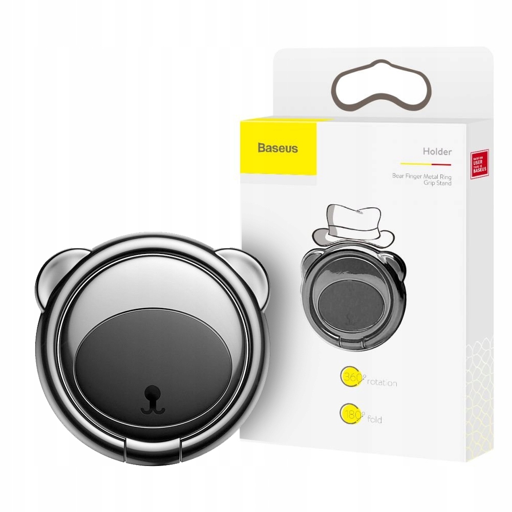 

Baseus Magnetic Ring - Uchwyt na palec do telefonu