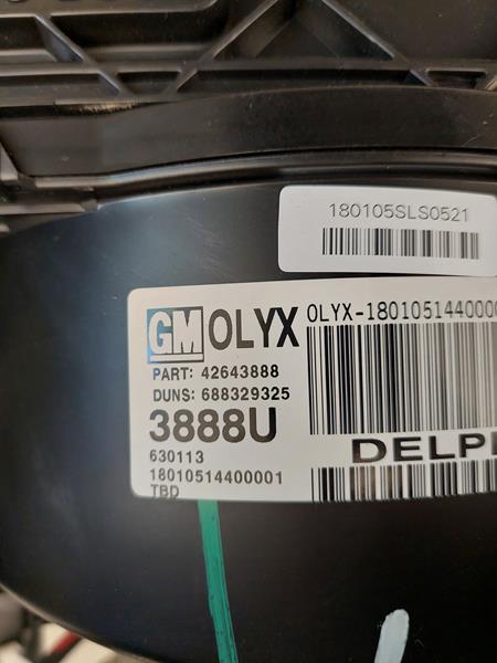 opel MOKKA X радиатор отопителя 42643888