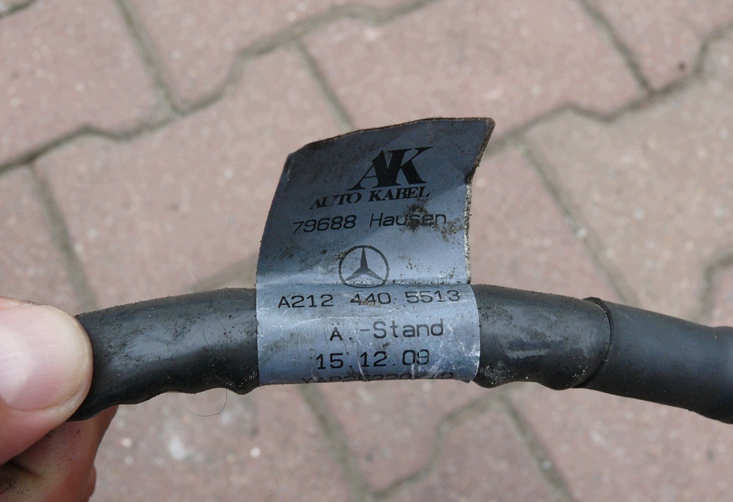 bundle plus alternator ROZRUSZNIKA MERCEDES E-KLASA IV 4 W212 2.2 CDI