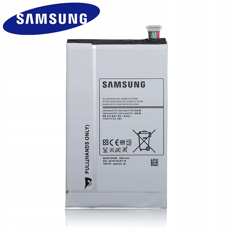 Nowa Oryginalna Bateria EB-BT705FBE Samsung Tab S SM-T700 SM-T705 SM-T701