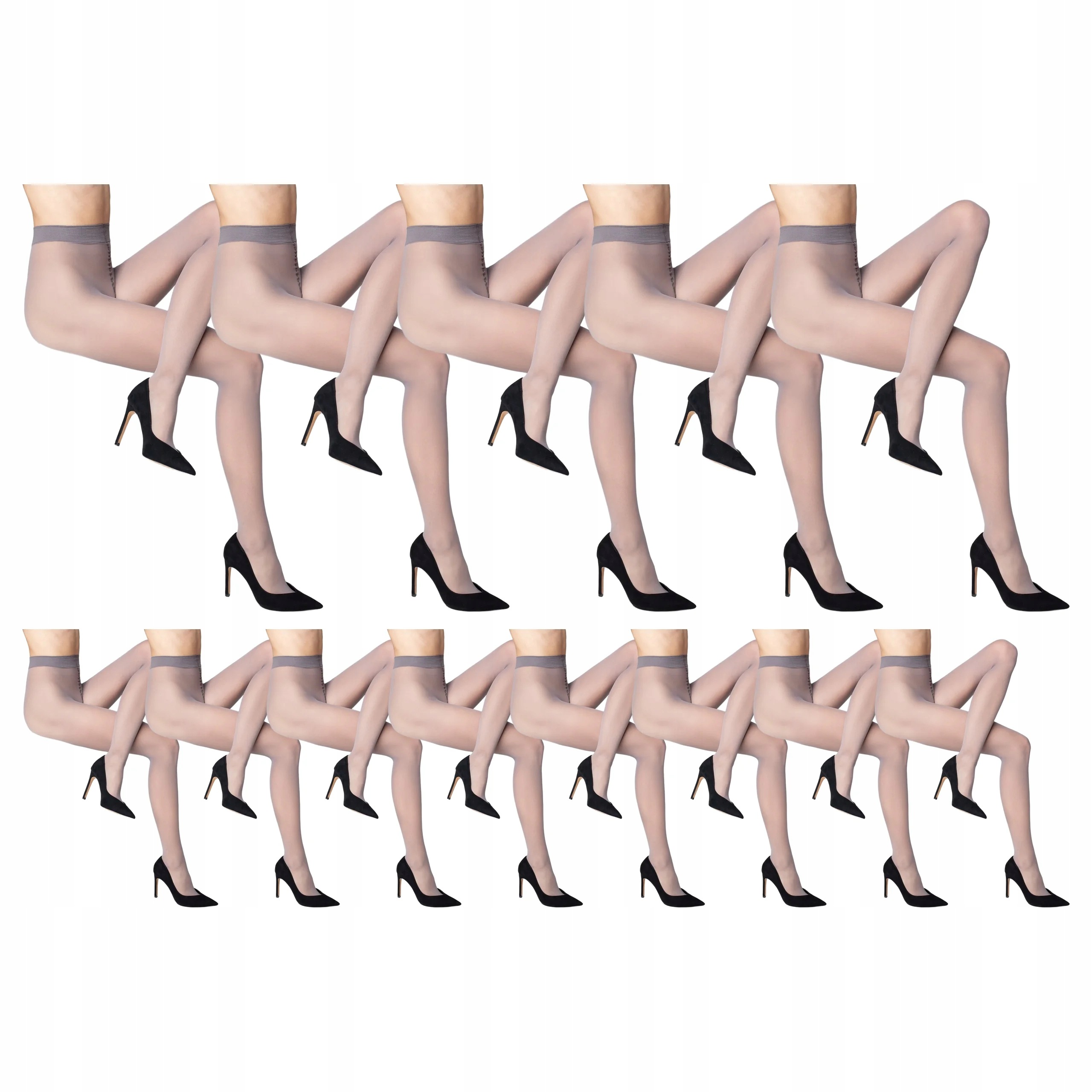 13 x Matné Punčocháče polokrycí Marilyn