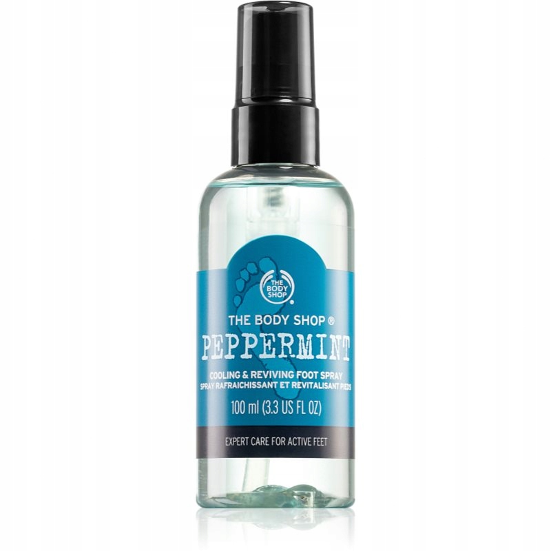 The Body Shop Peppermint Foot Spray sprej na nohy s chladivým účinkem 100 m