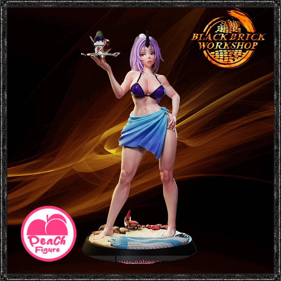 Shion Tensura Neupravená figurka Peach Měřítko 1/12 (150 mm) (sfw) 3D tisk