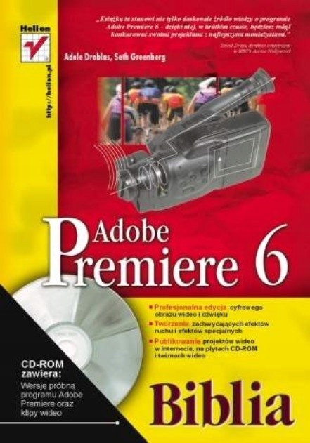 ADOBE PREMIERE 6 Biblia Adele Droblas plus CD