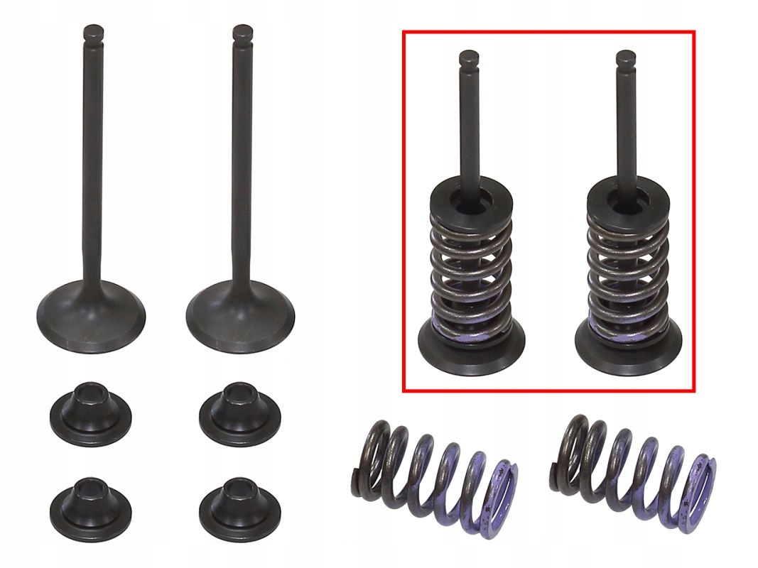 Výfukové Ventily Yamaha Wrf 250 '15-'23, Yzf 250 '14-'23, Yzf 250 Fx 15-18