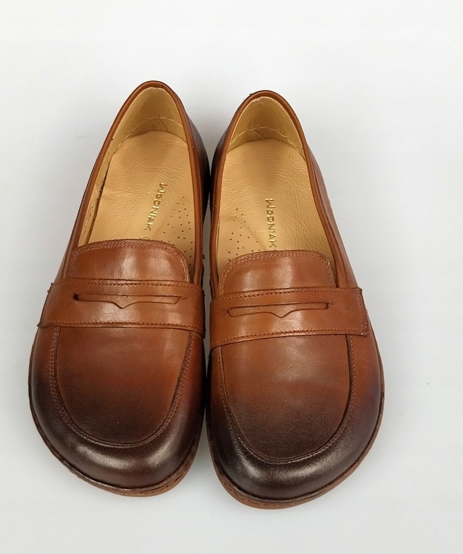 Barefoot Mokasíny Z Přírodní Kůže Pro Širší Nohy (MILA)39