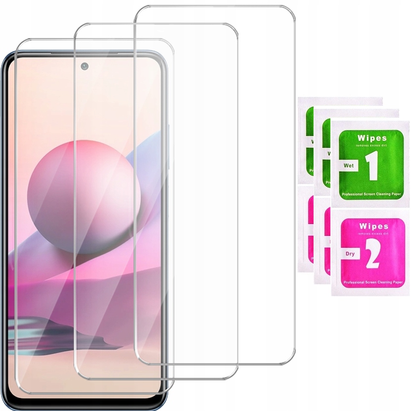 3x Szkło Hartowane Do Xiaomi Redmi Note 10s Szybka