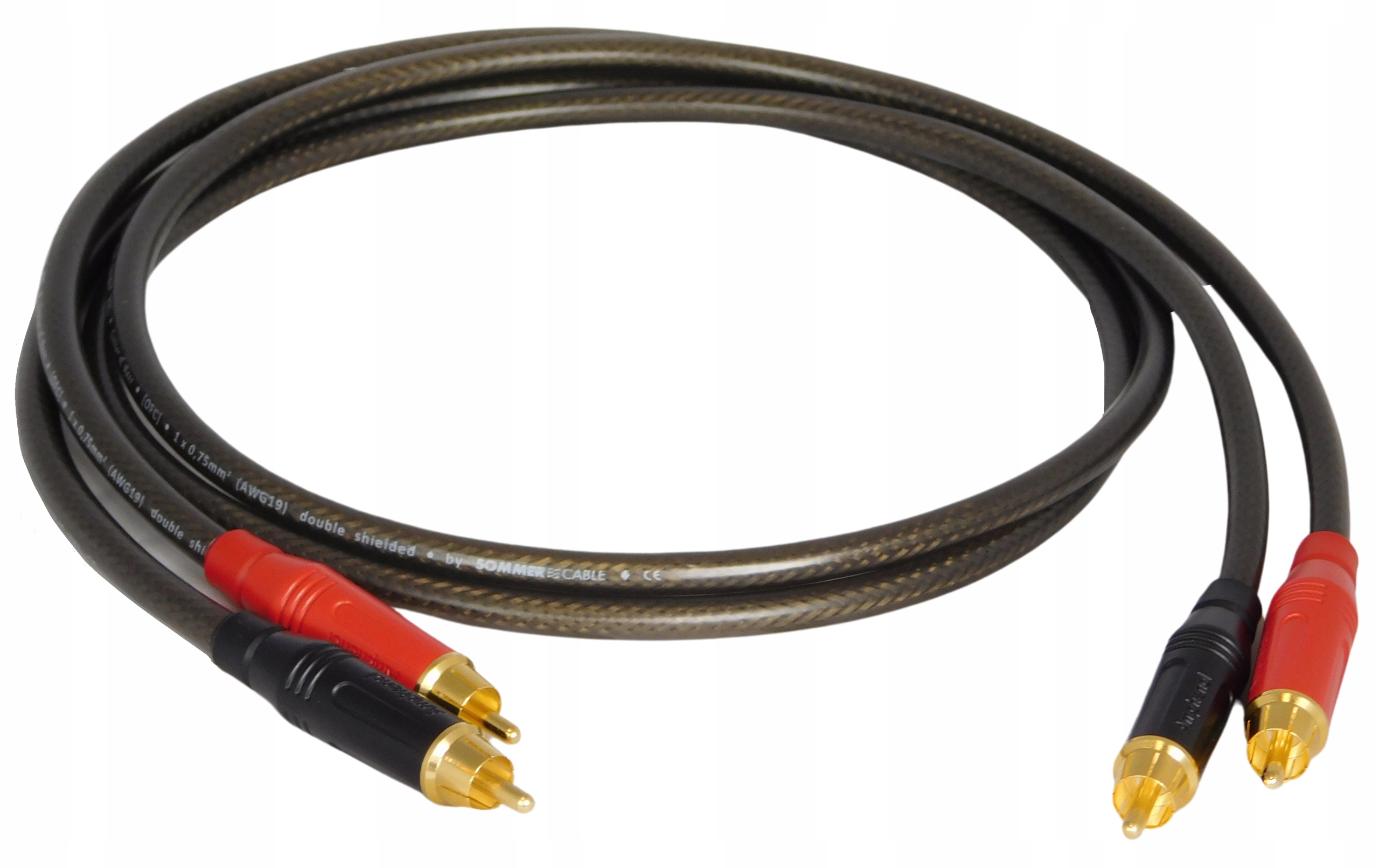 Sommer Spirit Interkonekt 2xRCA Cinch Amphenol 10 m