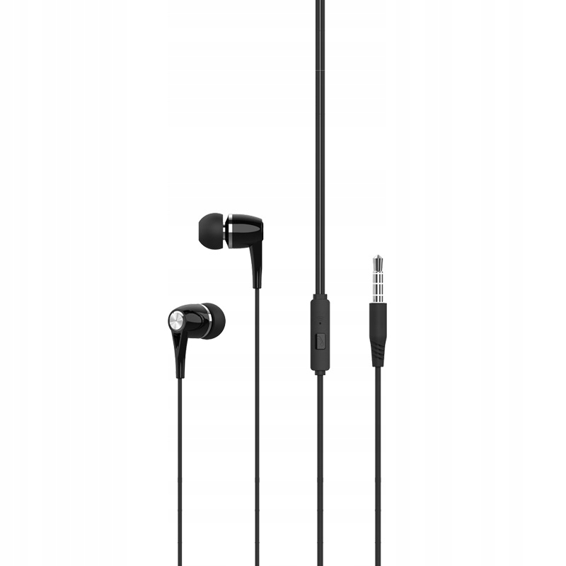 

Xo Słuchawki przewodowe EP21 jack 3,5mm czarne
