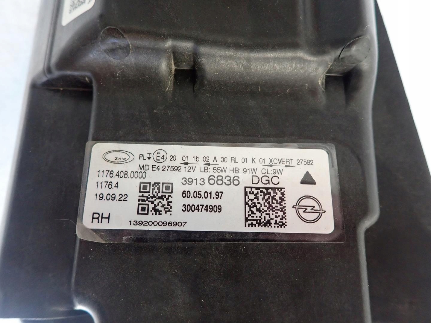 light front front right OPEL INSIGNIA B II LIFT 2021- FULL LED 39136836