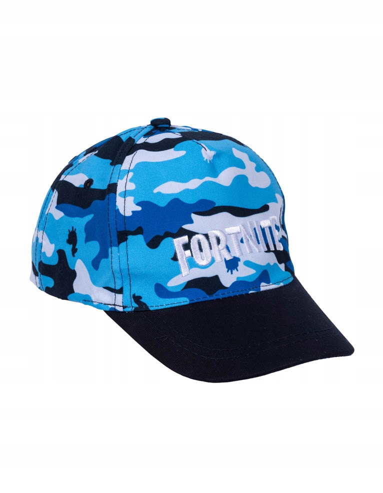 

Czapka Z Daszkiem Niebieska Moro Fortnite