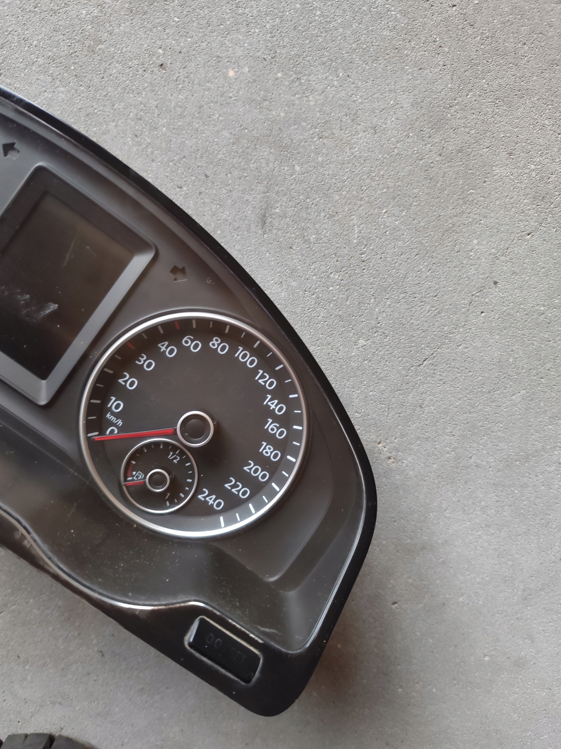 dials predkosciomierz dials VW T5 lift 7E0920850E