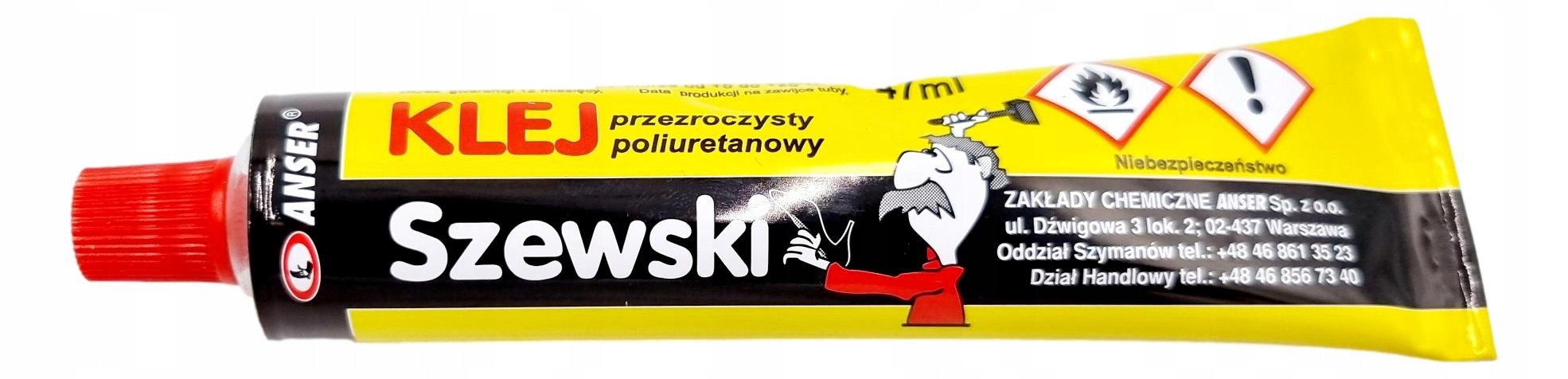 

Klej Do Butów Mocny Szewski Gumy Skóry Pcv 47 ml