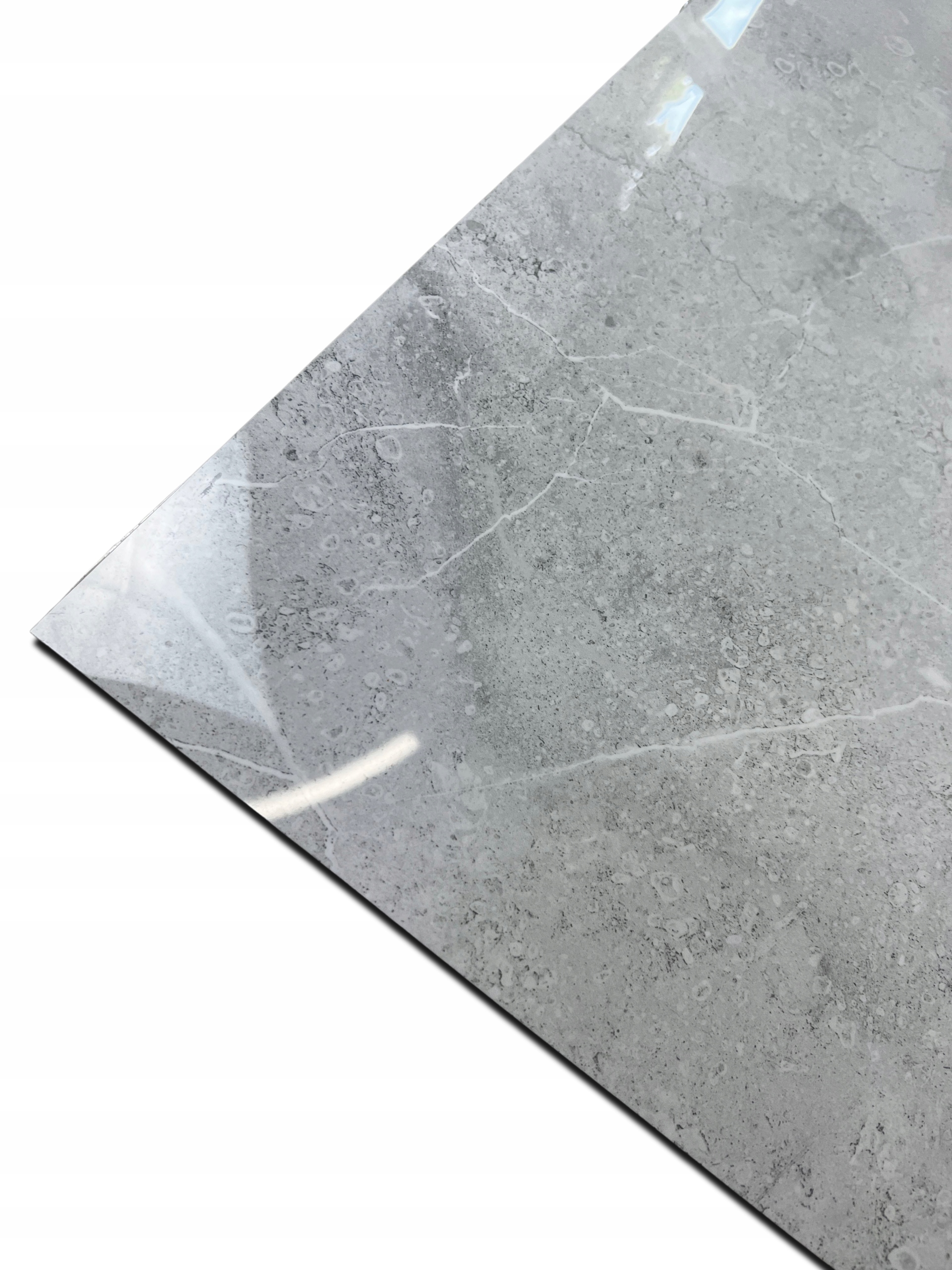 PŁYTKI PODŁOGOWE GRES MARMUR 60x60 HAMBURG SILVER Długość 60 cm