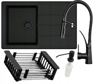 Drez Franke Basis Bfg 611-78 Čierny Set Batéria Nexo Odkvapkávač Dávkovač