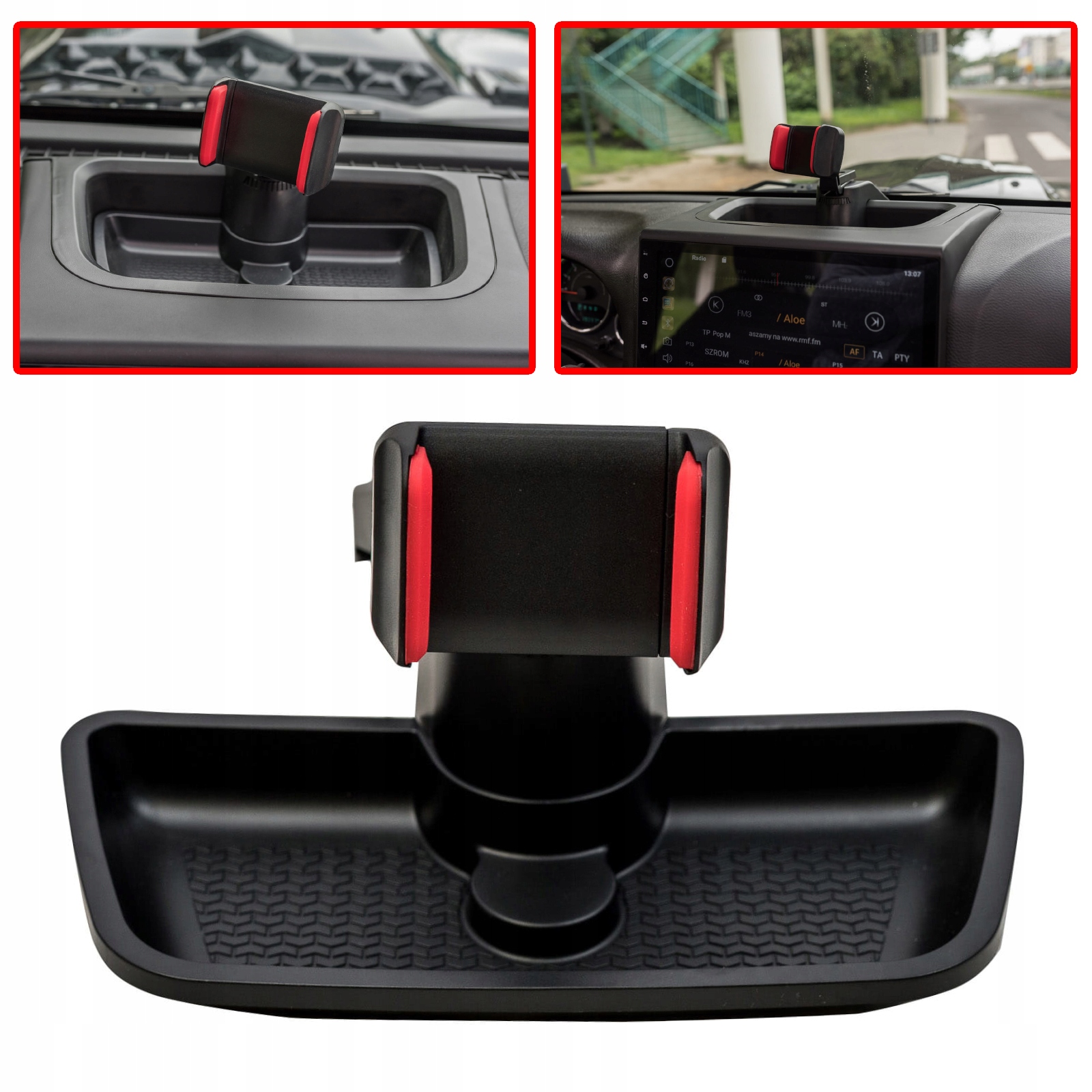 Držák Telefonu Na Středovou Konzoli pro Jeep Wrangler Jk 2007-2018