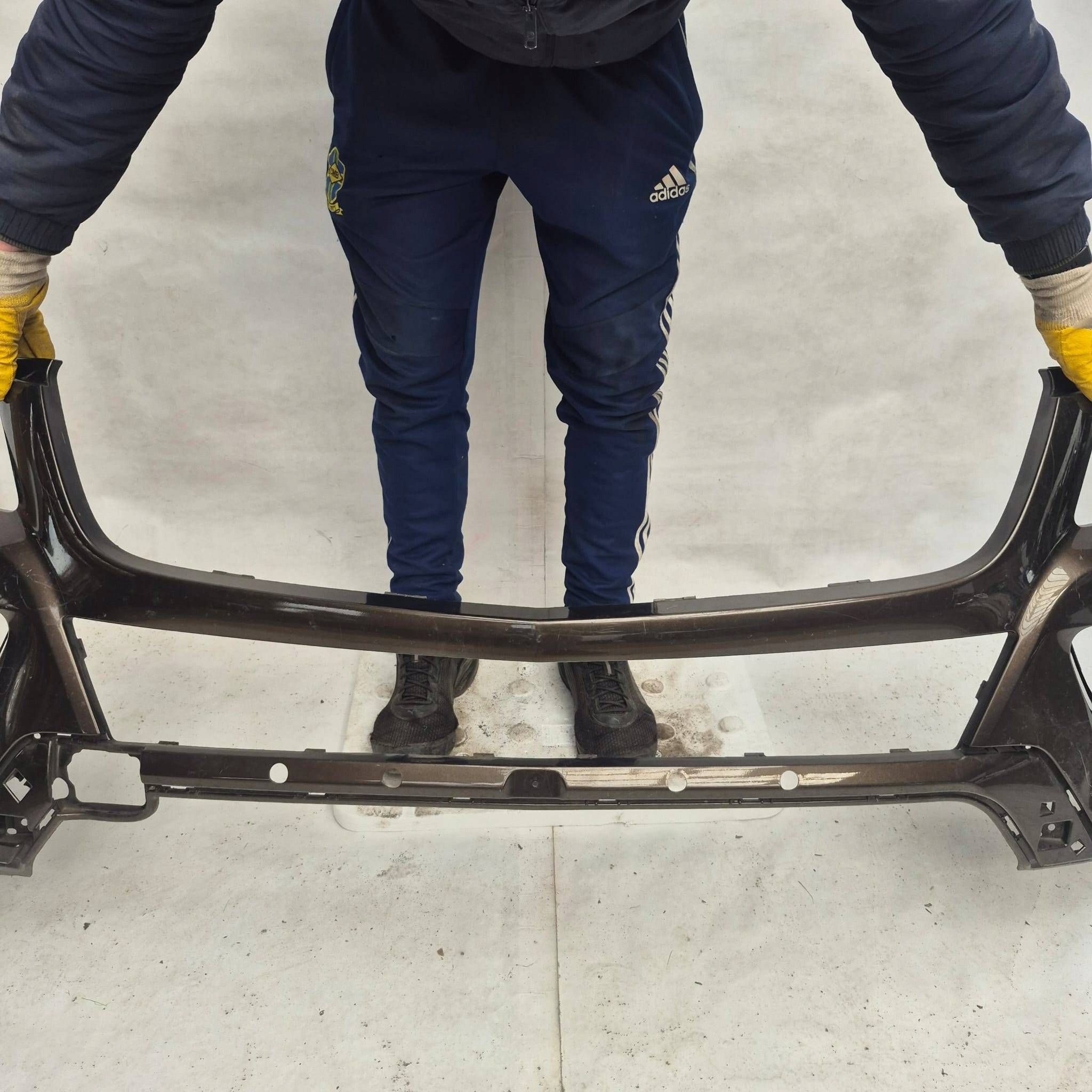 MERCEDES ML III 3 W166 11-15 bumper front front washer PDC