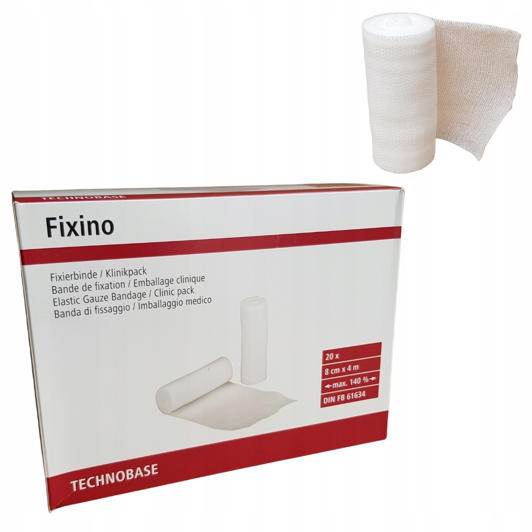 Bandaż opatrunek Fixino 8cm opakowanie 20szt