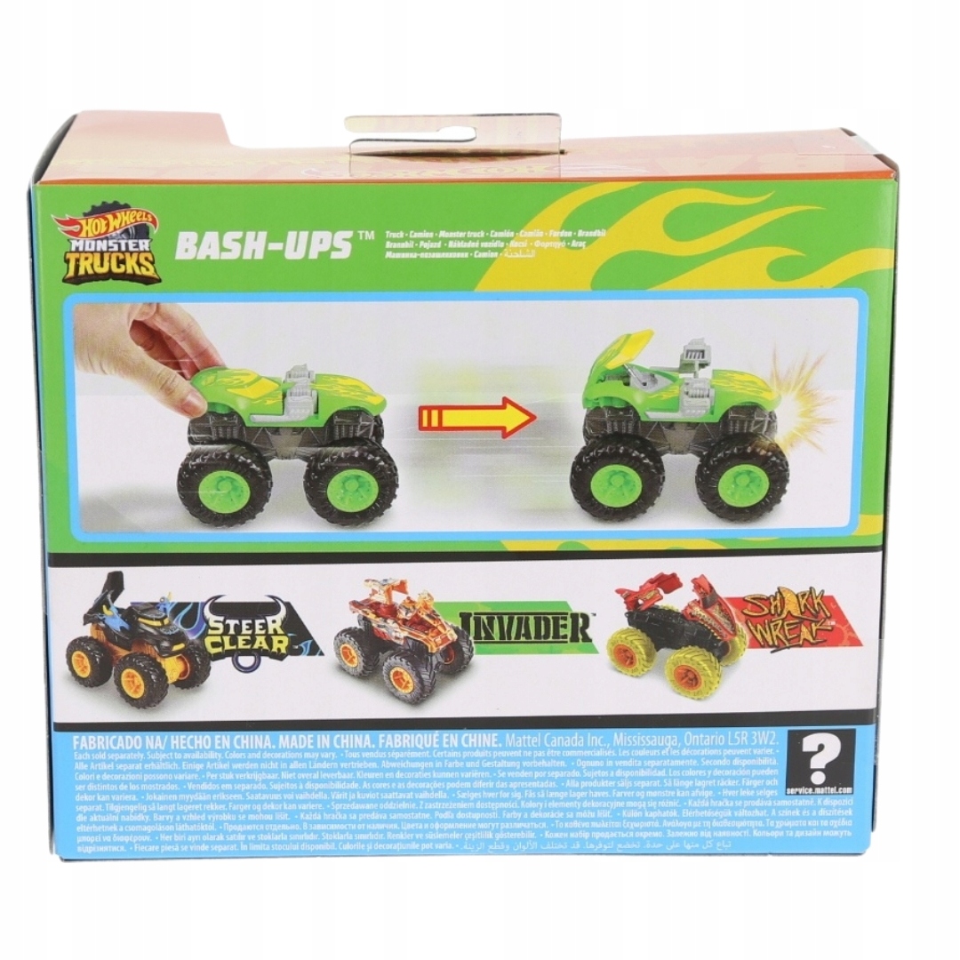 HOT WHEELS Monster Truck Pojazd Twin Mill KRAKSA Bohater brak