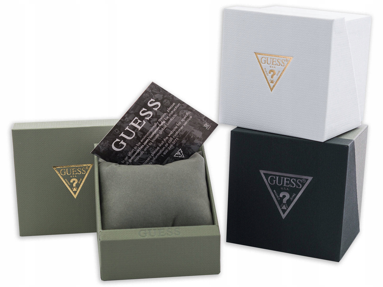 DAMSKI ZEGAREK GUESS GW0536L5 QUEEN CYRKONIE DATA Typ naręczny