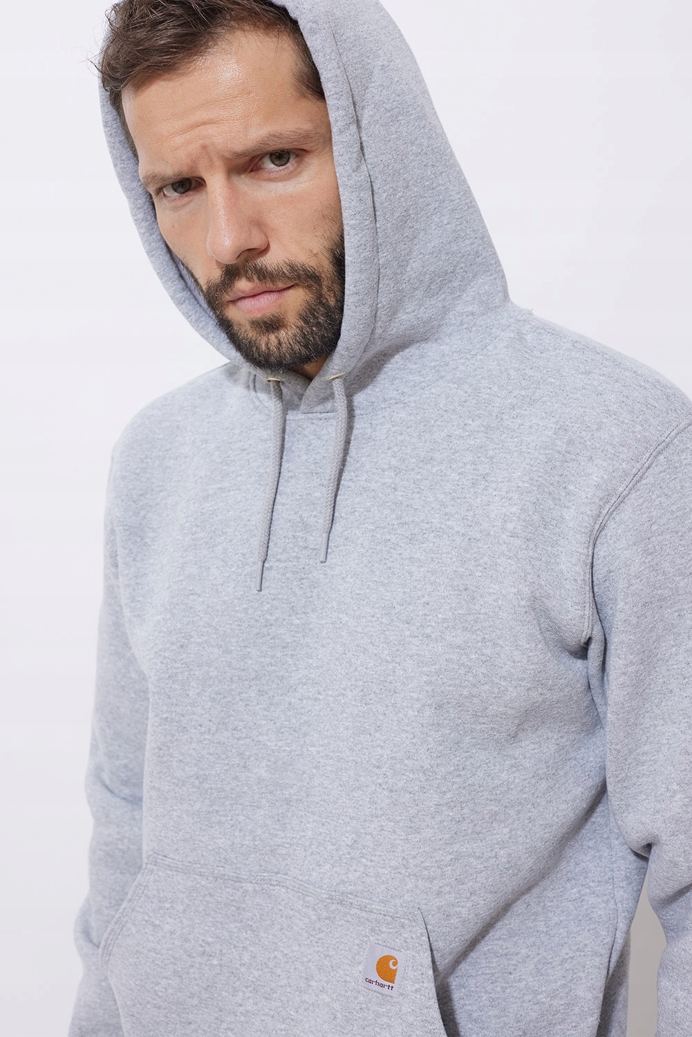 Bluza z kapturem Carhartt Hooded Sweatshirt L heather grey