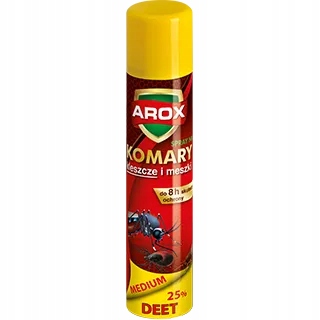 

Arox Spray na komary kleszcze i meszki Deet, 90 ml