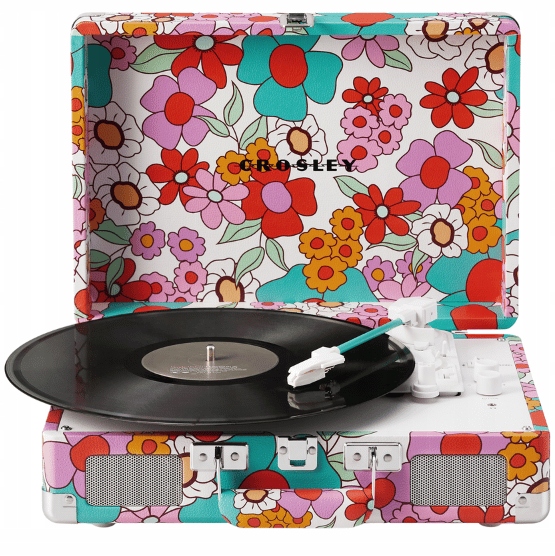 Vinylový gramofon Cruiser Plus, Groovy Floral