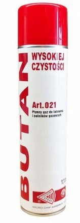 

Gaz do lutownic i palników, Butan 600ml