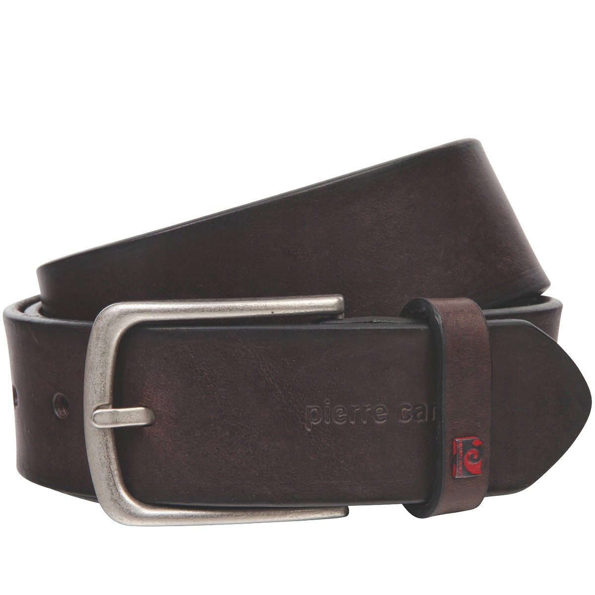 Pierre Cardin Pásek Z Kůže, Velké Rozměry, 4 CM 120 CM