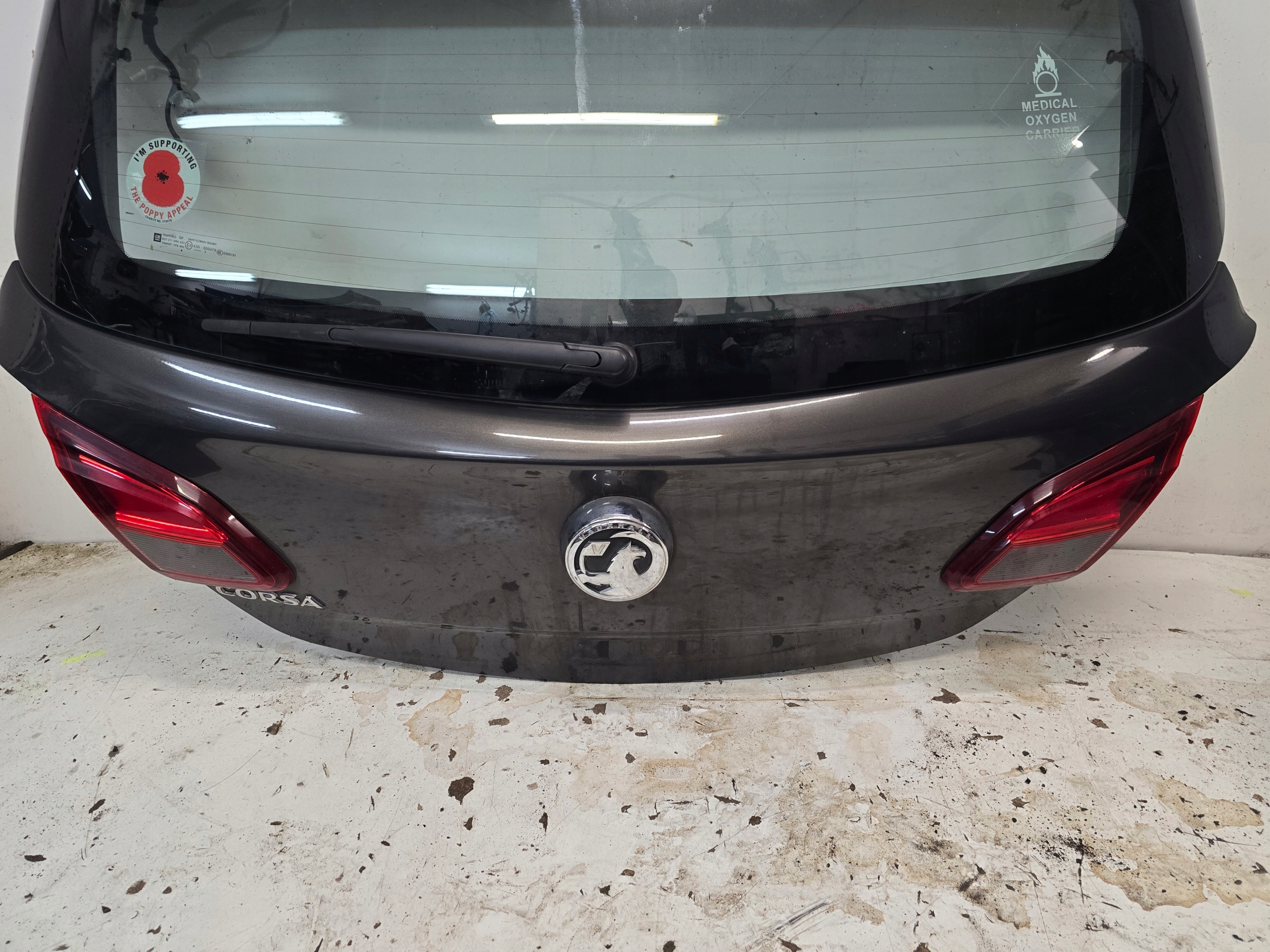 OPEL CORSA E 5D 5 door trunk door boot Z190