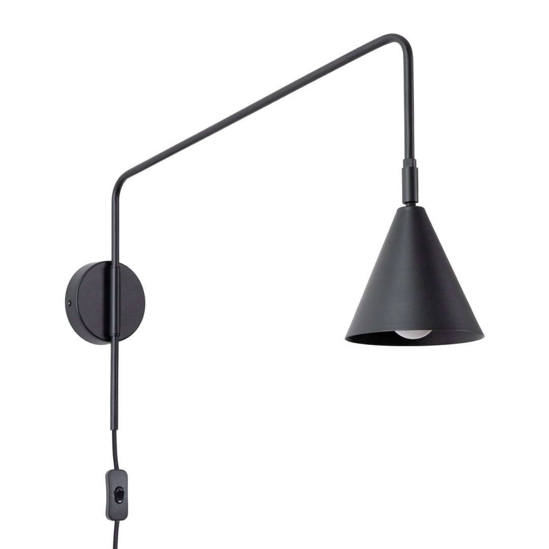 Sollux Lampa Kinkiet Nox czarny