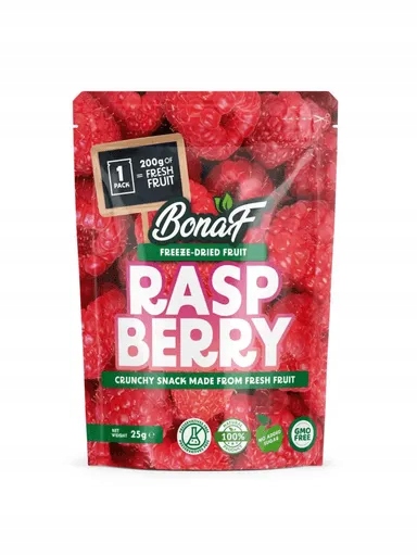 5 x Lyofilizované maliny 25 g