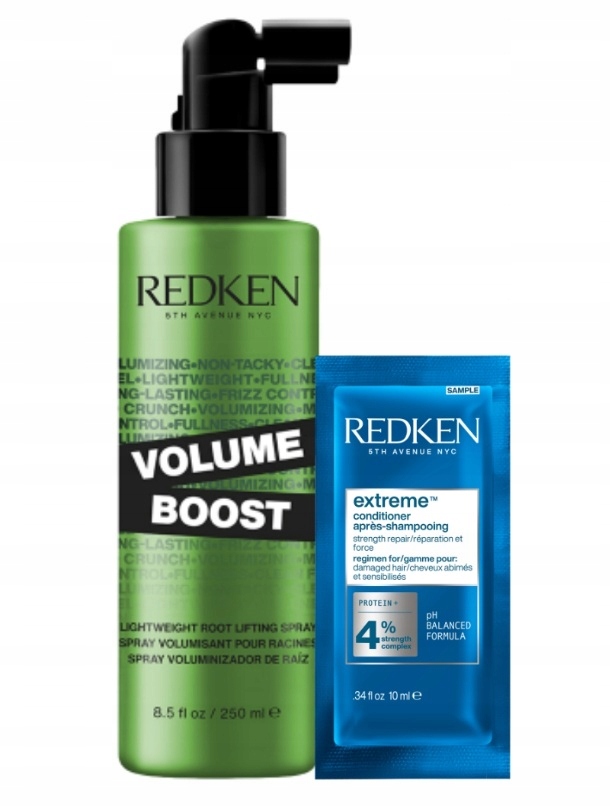 Redken Volume Boost sprej dodává objem a fixuje jemné vlasy 250 ml