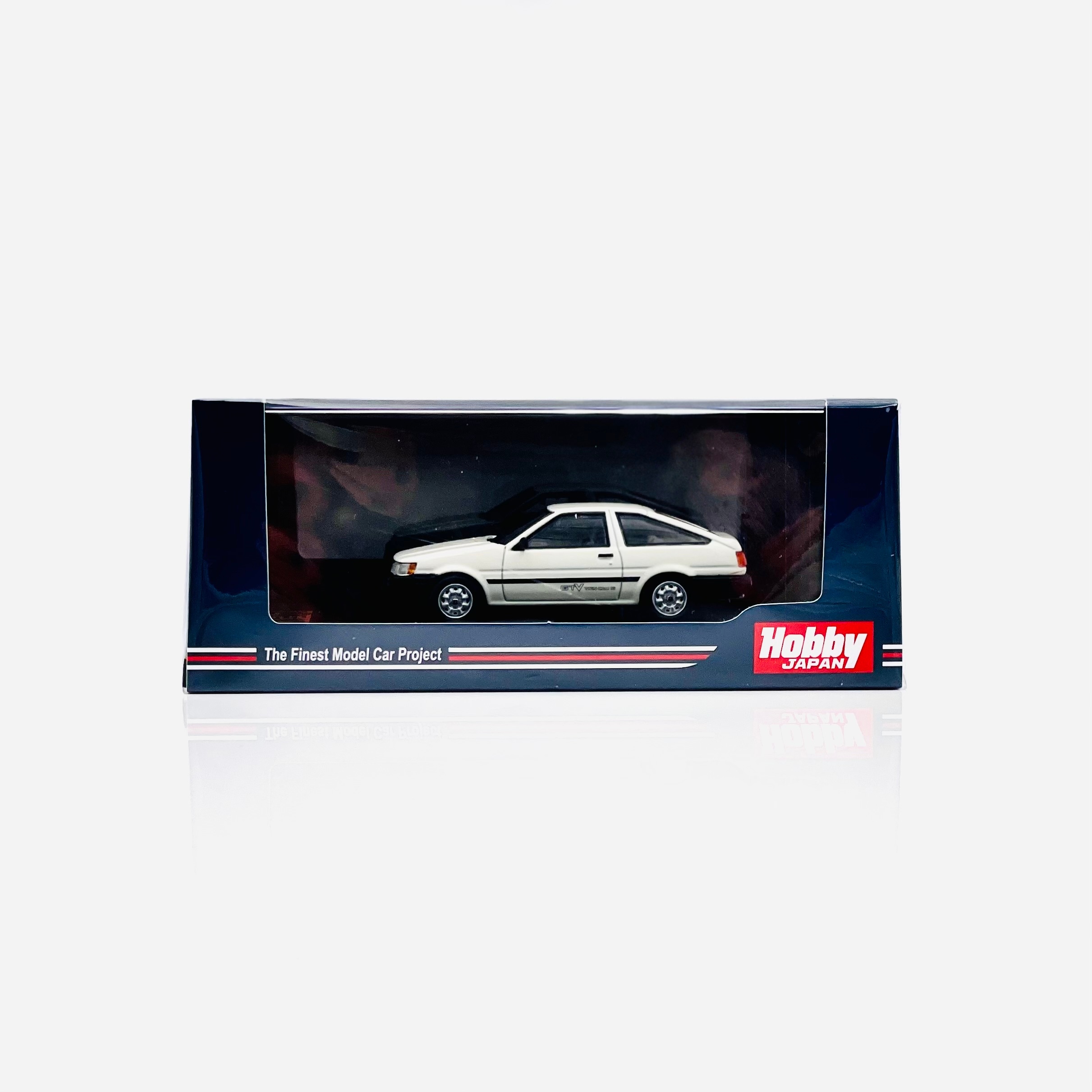 Toyota Corolla Levin AE86 3 Door Gtv 1983 White Hobby Japan 1:64
