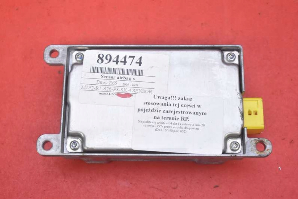 Module SENSOR Airbag Airbag 6960225 BMW E65 05-08