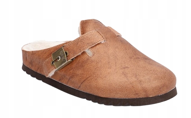 Scholl Dámské Zateplené Nazouváky Hnědé 36 Cwf