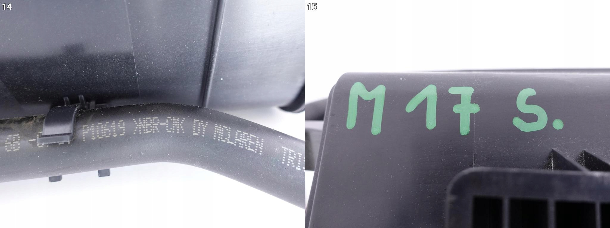 MCLAREN 650S 3.8 V8 MP4-12 C carbon filter