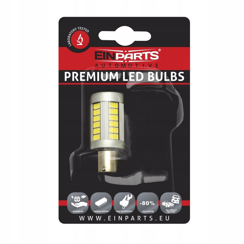 

1x Żarówka Led P21W Cofania 135SMD Wsteczny Canbus