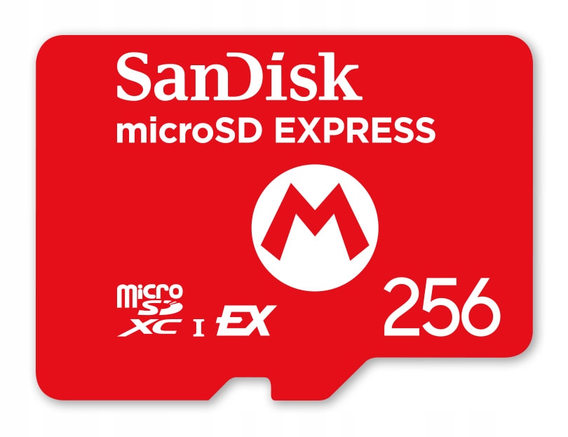 NS2 microSD Express card 256 Gb Sandisk