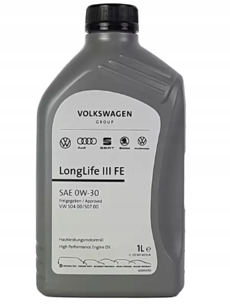 olej 0W-30 504.00/507.00 1l GS55545M2EUR Vw Oe