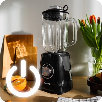 Stolní mixér 1200W Huslog černý
