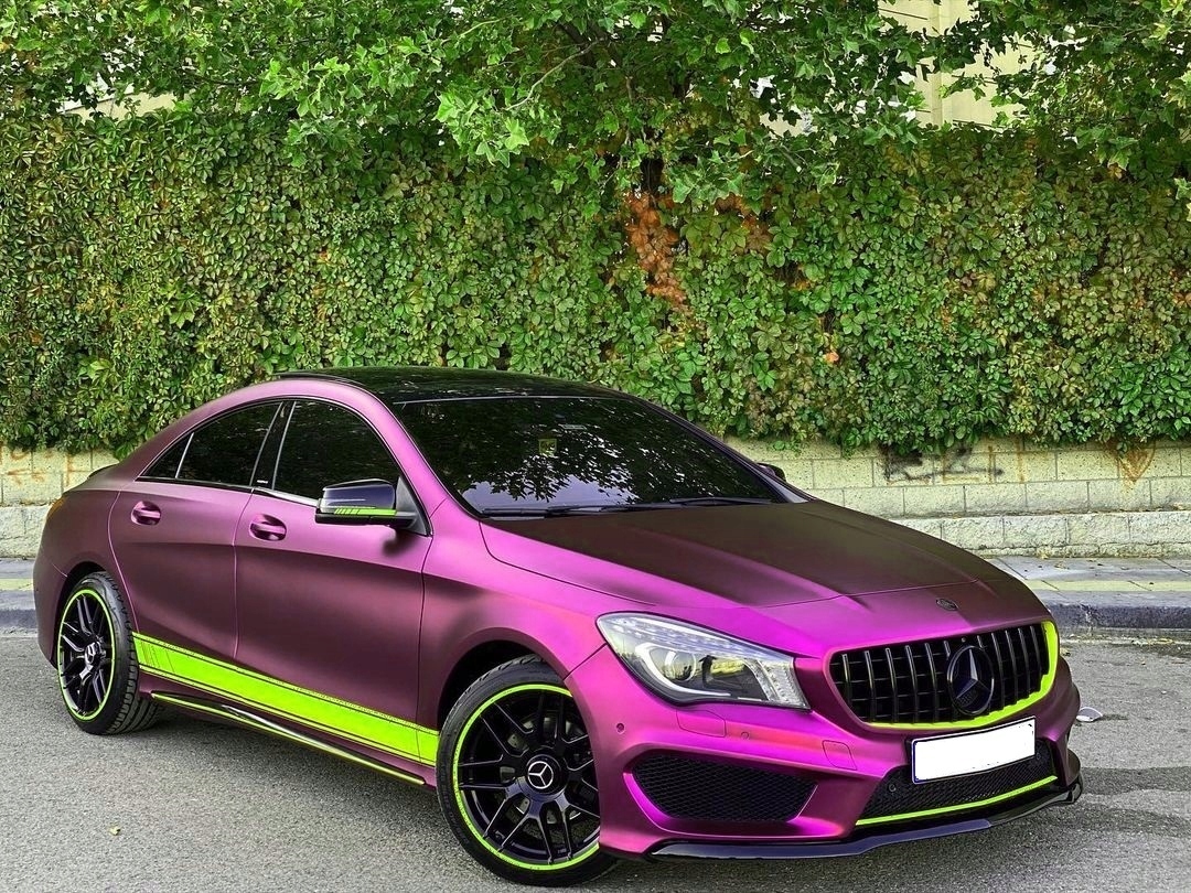 FOLIA SAMOPRZYLEPNA PERŁA SATYNA BURGUNDOWA FIOLETOWA CHROM MAT 50x152cm Kod producenta 27091