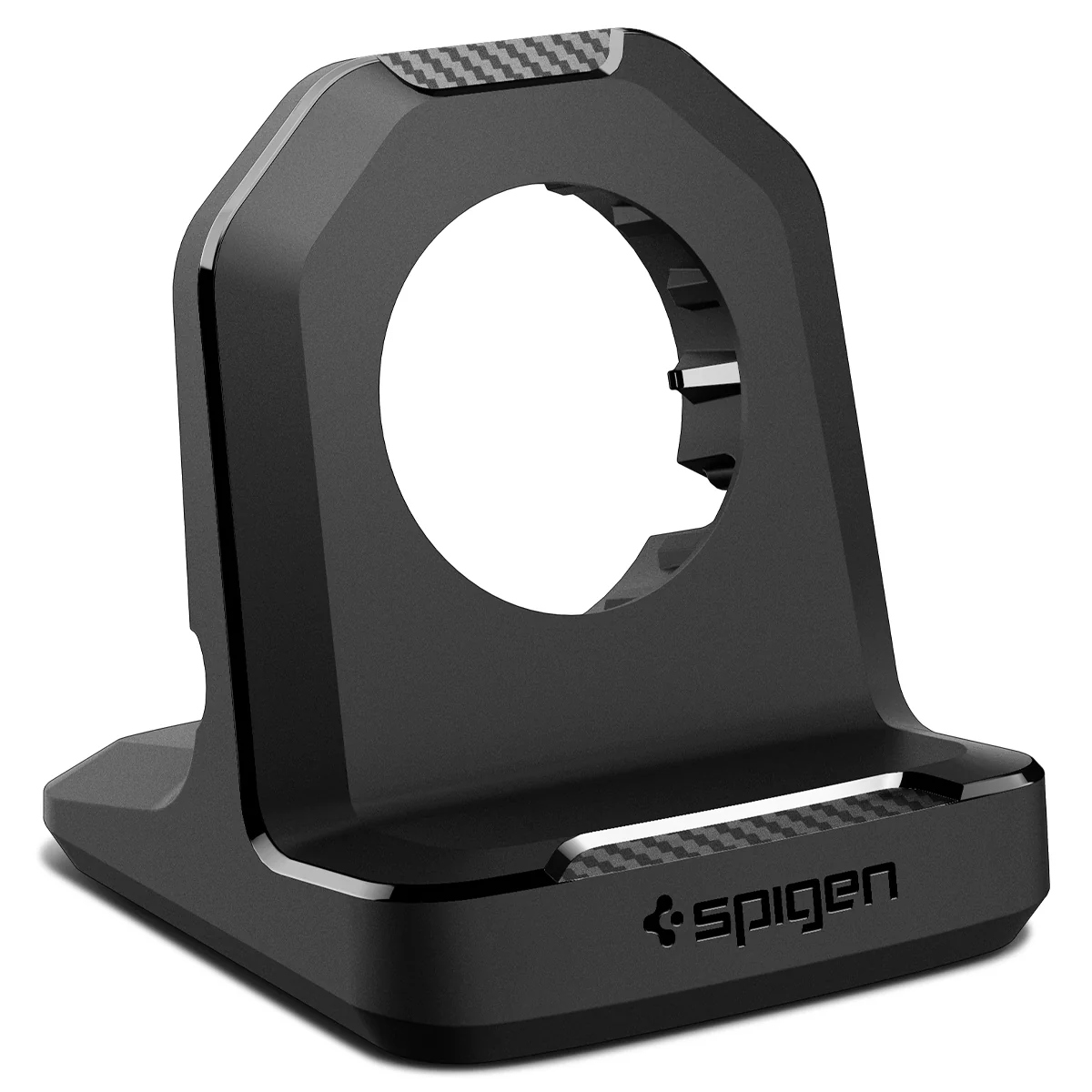 Spigen Rugged Armor Stand, czarny Apple Watch