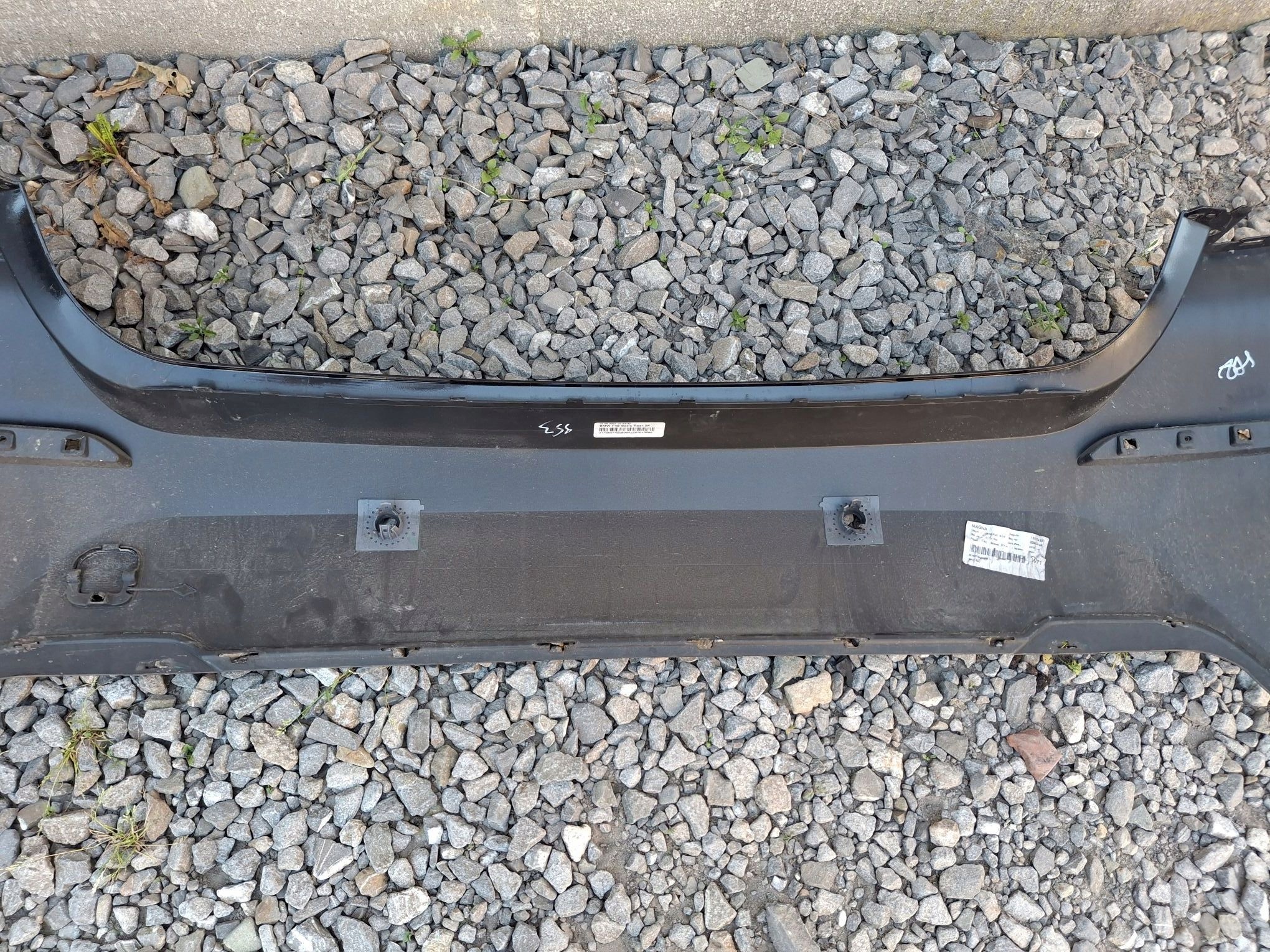 bumper rear BMW 1 F40 2019R->