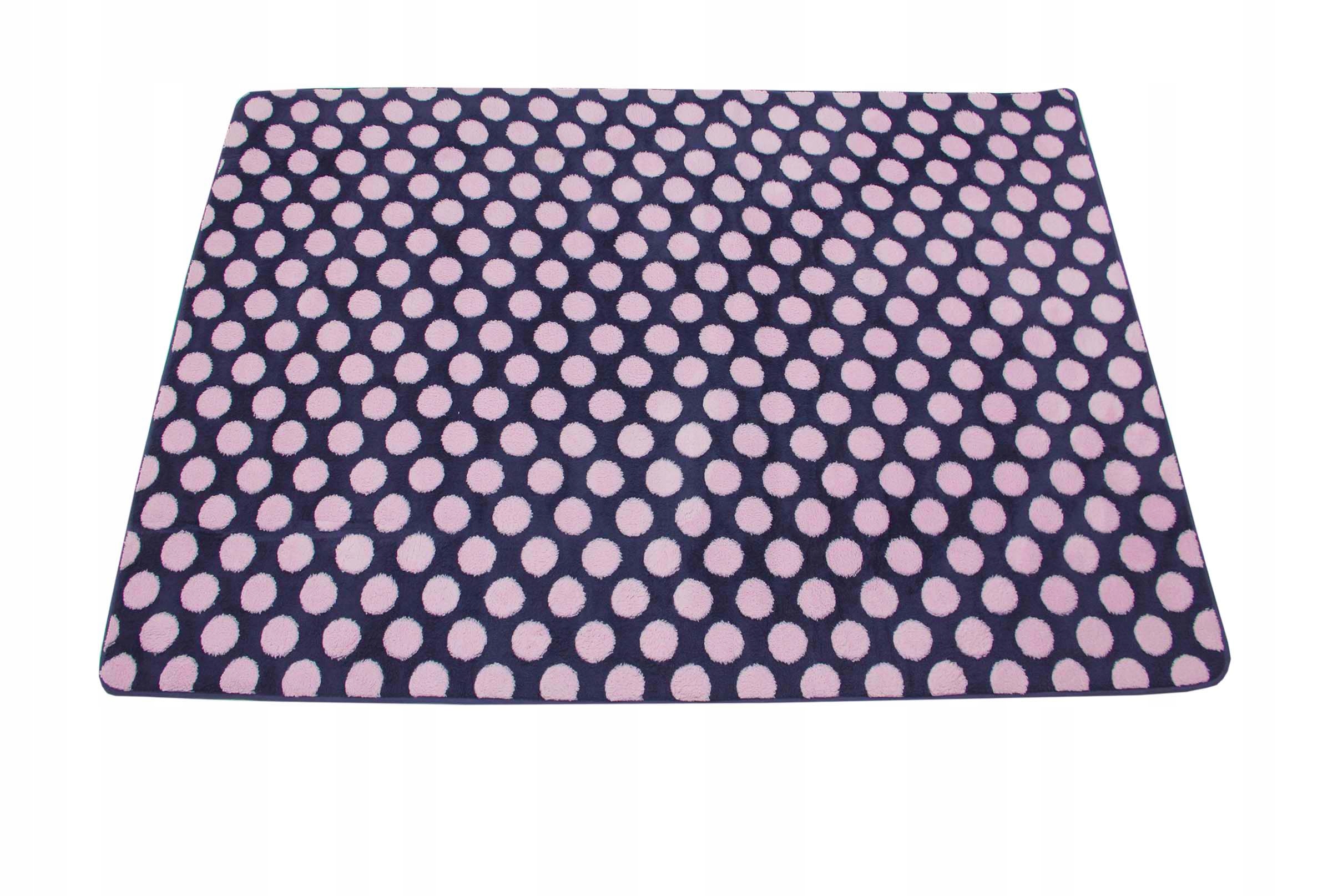 Koberec Pro Dívku Fialový 140x200 Plyšový Měkký Příjemný Vlas